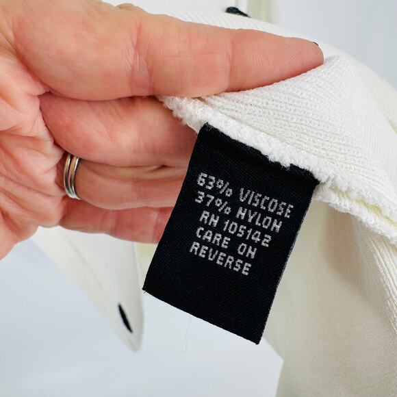 Vintage Venini Nights Embellished Polka Dot Lightweight Sweater XL Retro Look - Picture 4 of 6